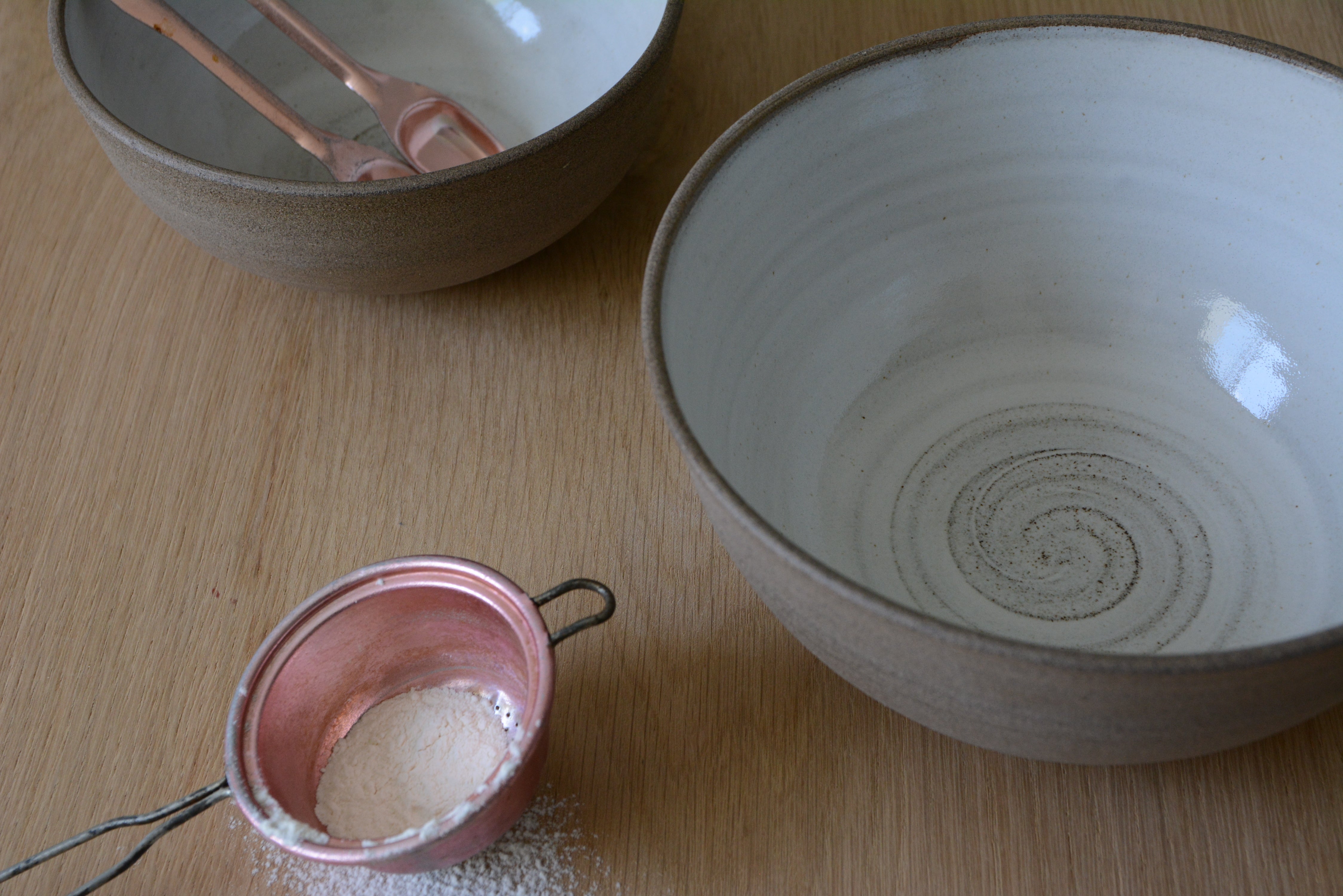 Deep White Ceramic Bowl for Everyday Serving