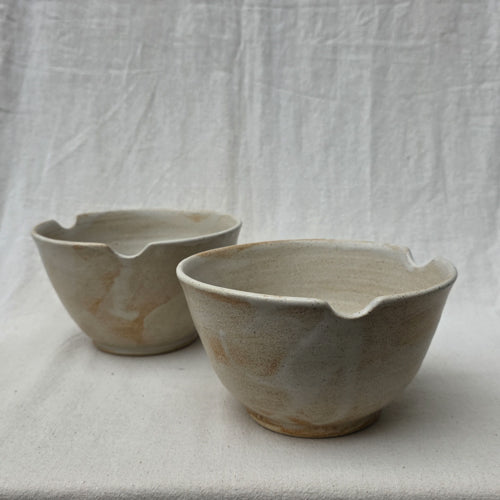 Large Ceramic Ramen Bowl with Deep Profile