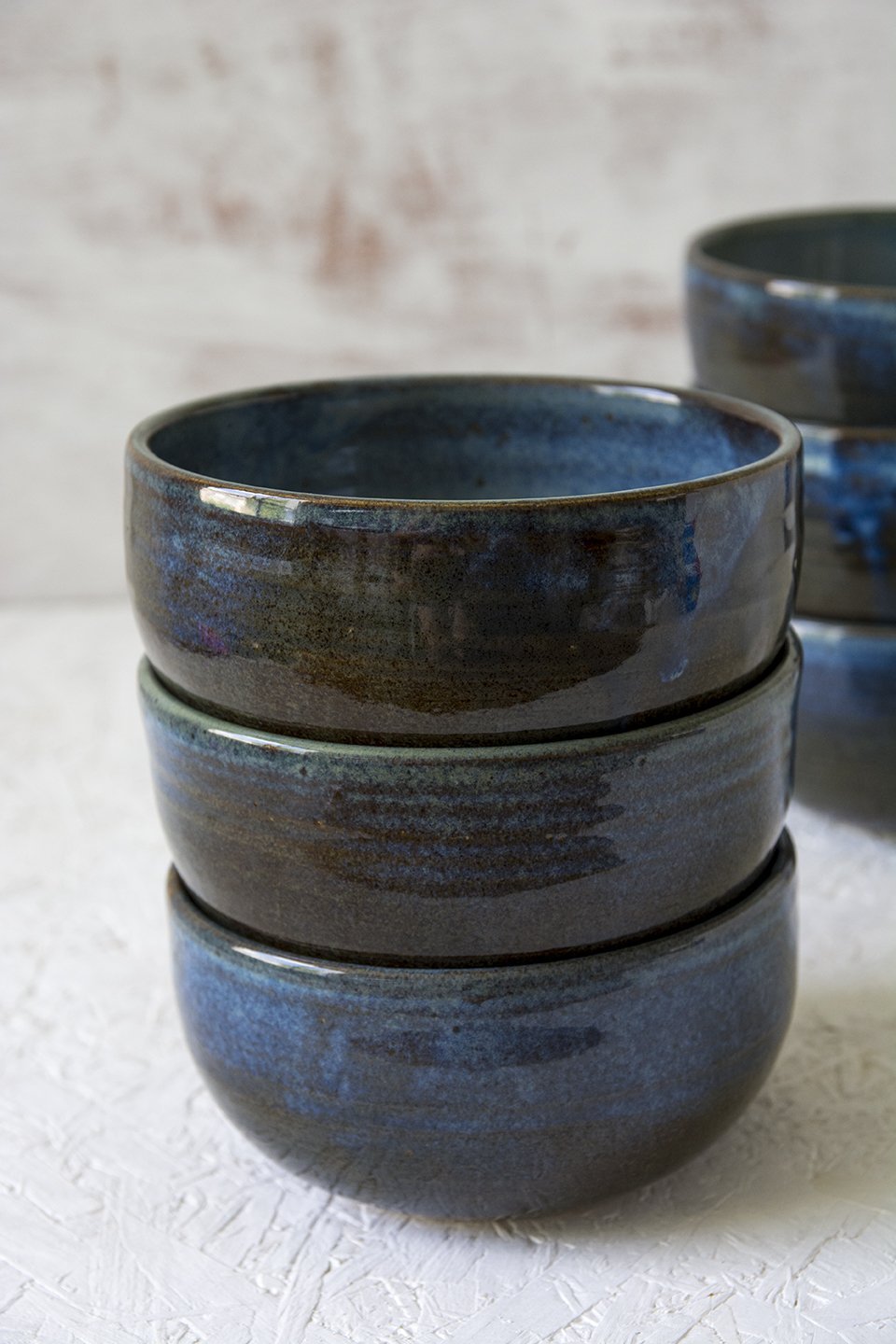 Blue Ceramic Soup Bowl for Everyday Meals