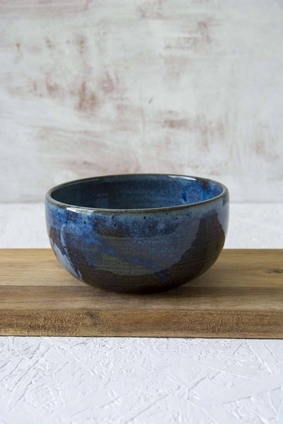 Blue Ceramic Soup Bowl for Everyday Meals