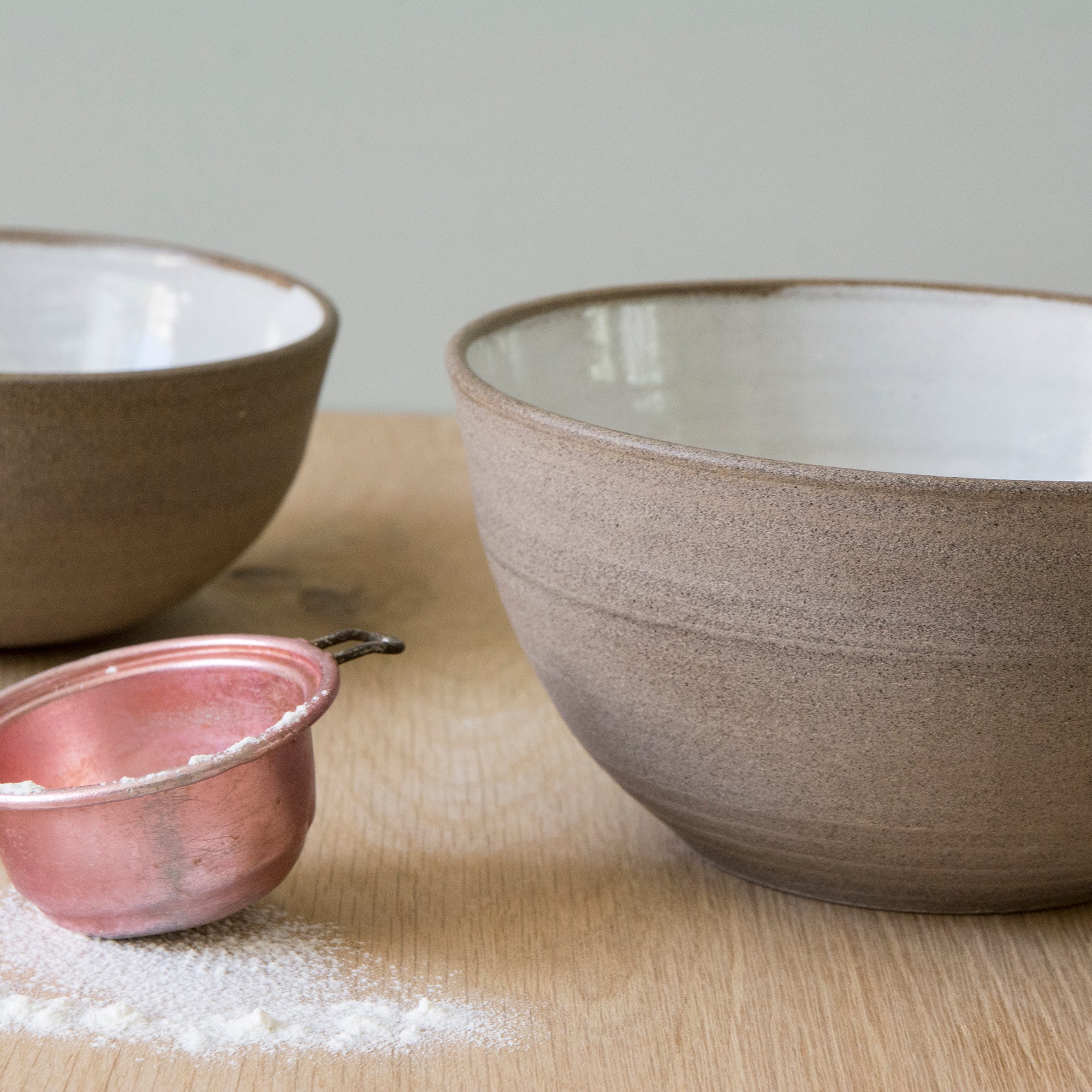 Deep White Ceramic Bowl for Everyday Serving
