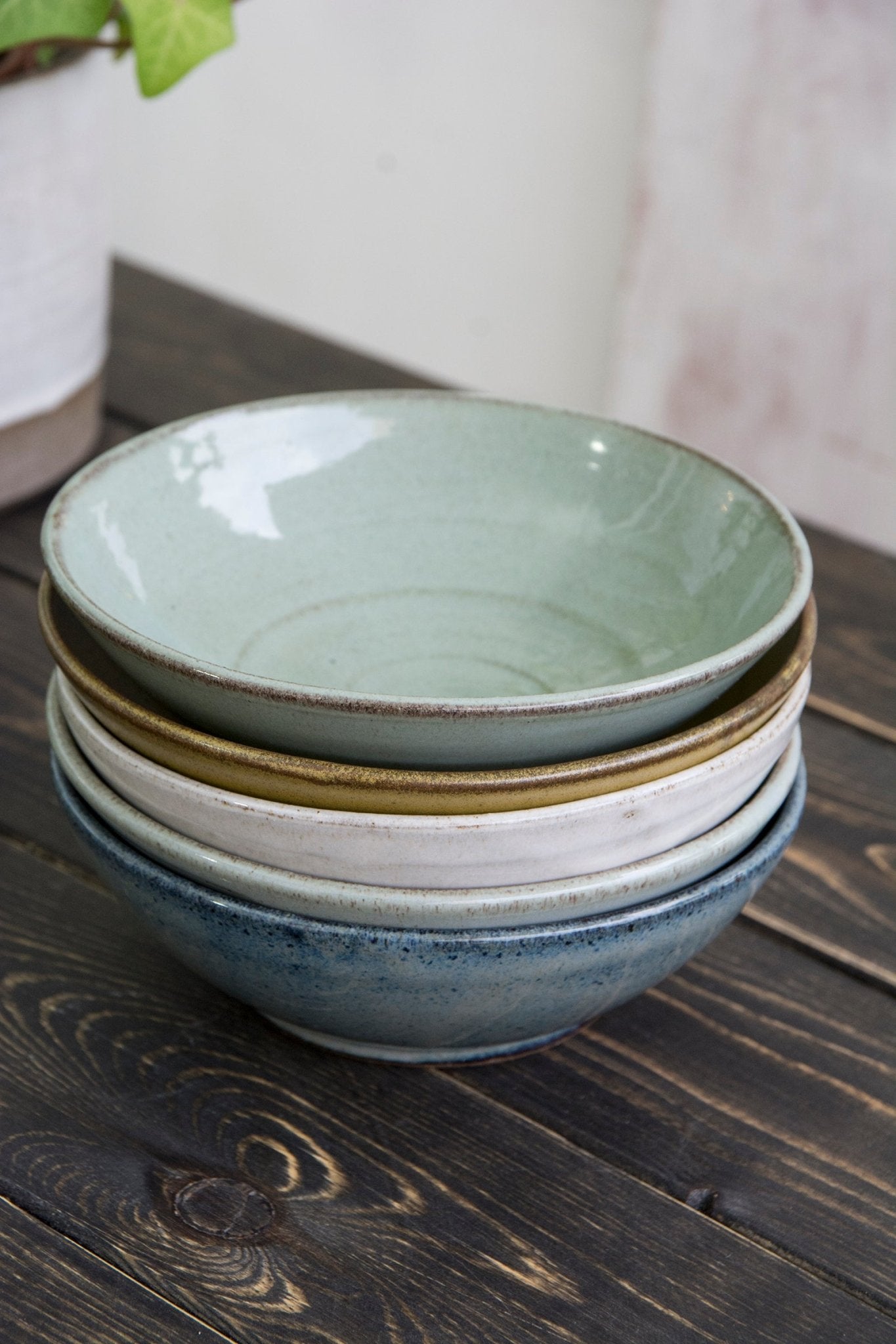 Everyday Pottery Bowls for Soups and Sides