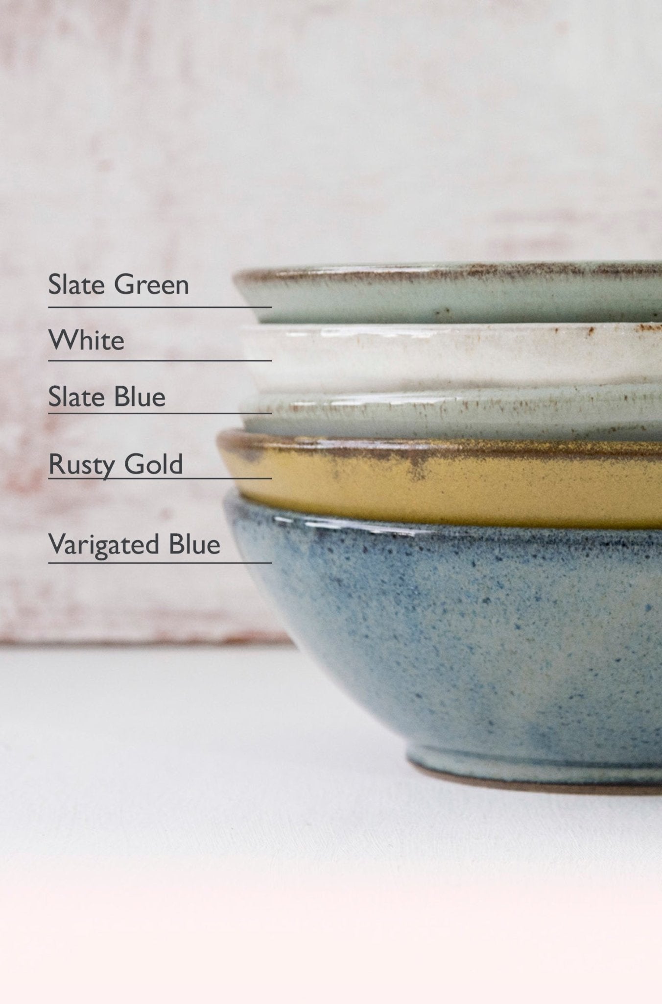 Everyday Pottery Bowls for Soups and Sides