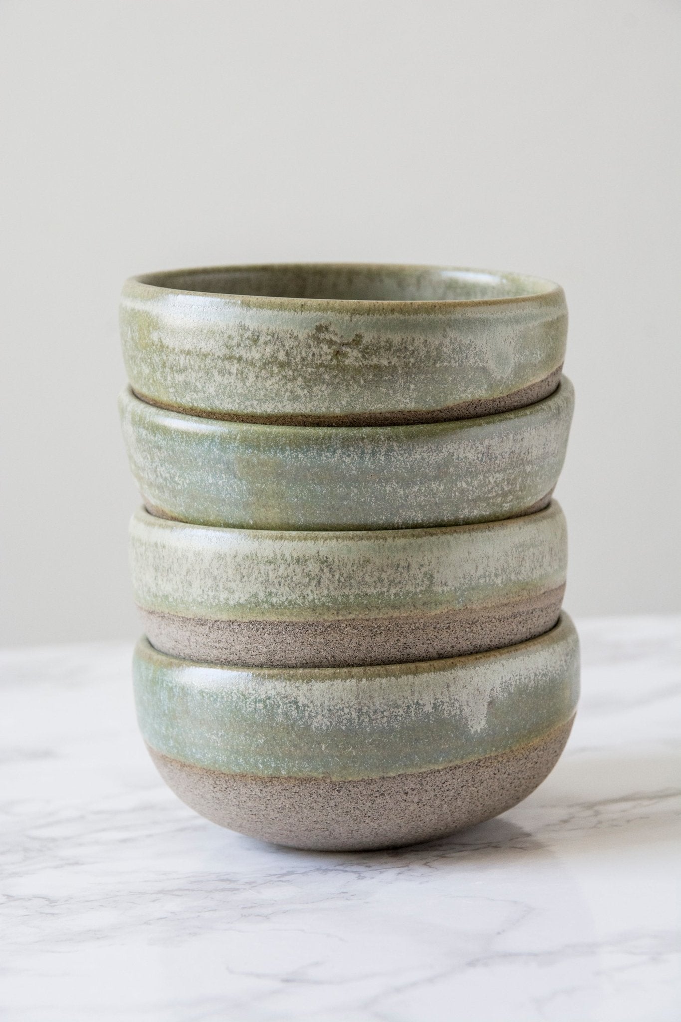 Rustic Small Pottery Snack Bowls for Sides