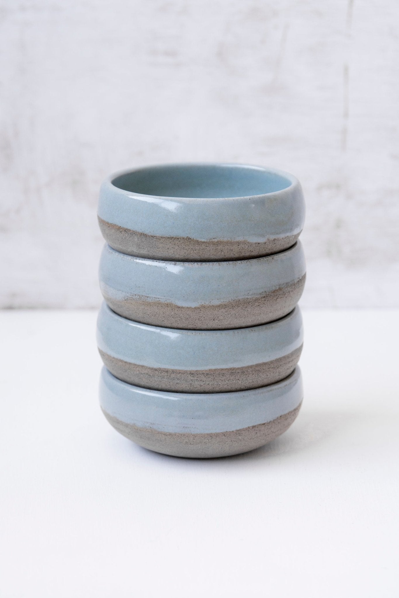 Rustic Small Pottery Snack Bowls for Sides