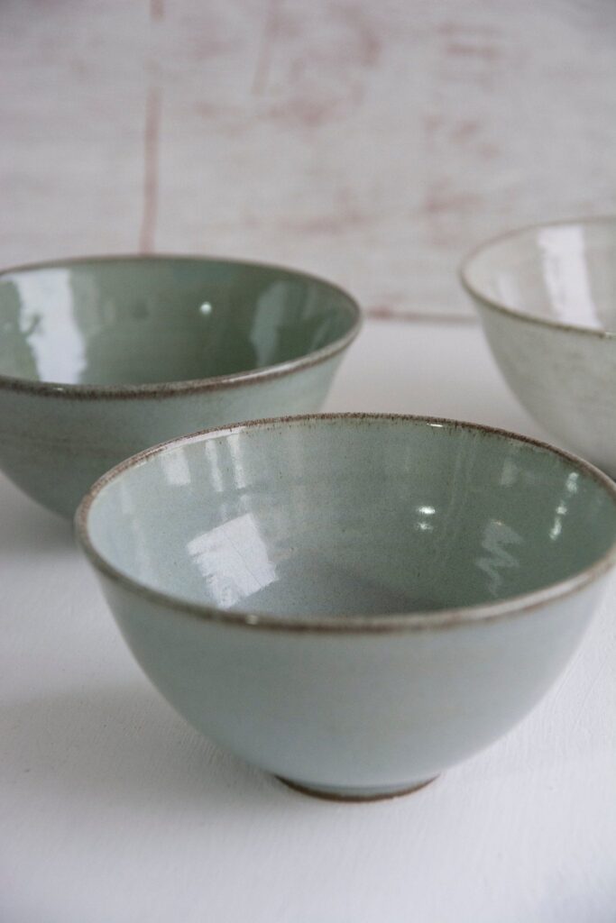 Small Light Ceramic Serving Bowls for Sides
