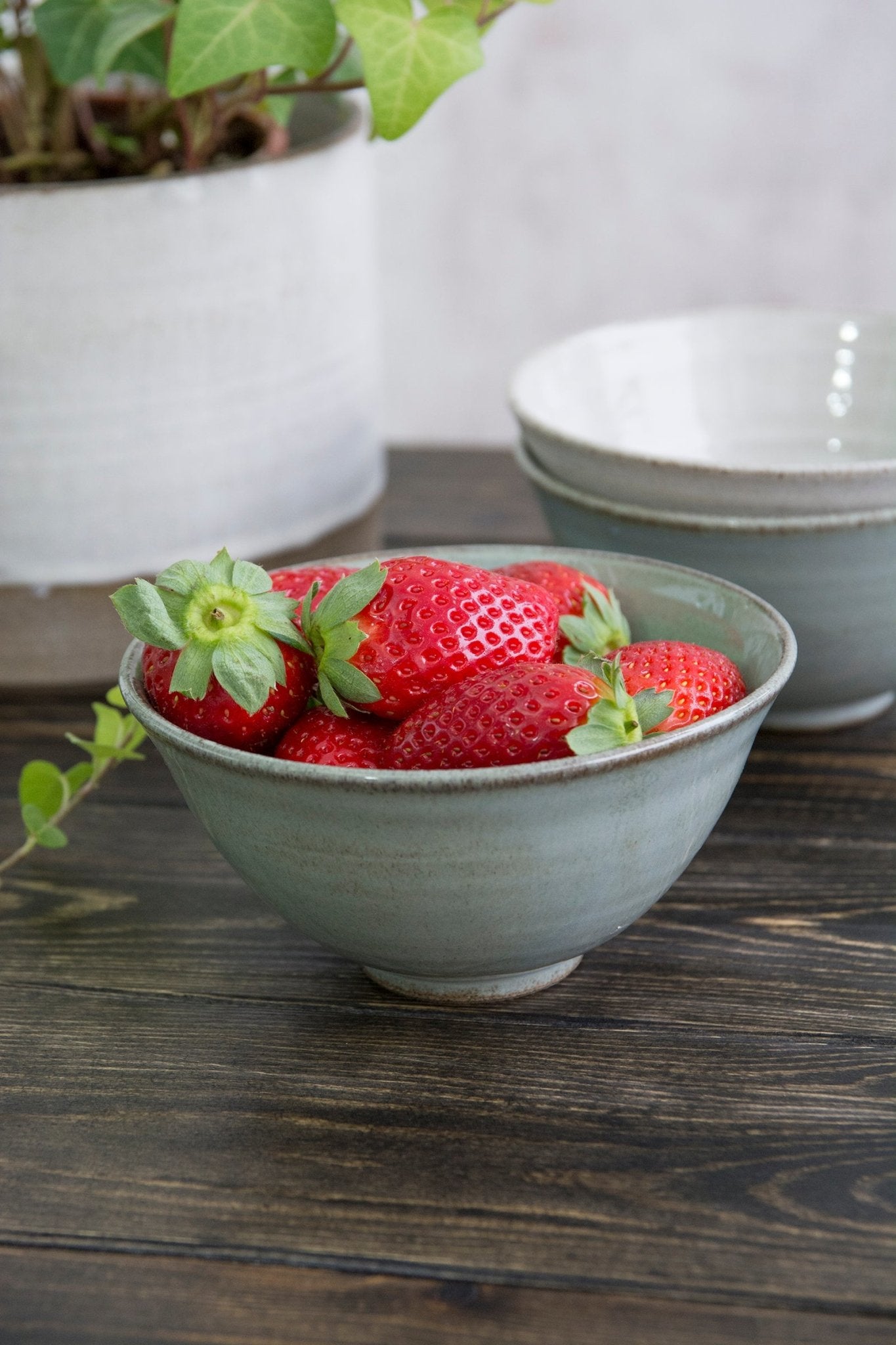 Small Light Ceramic Serving Bowls for Sides