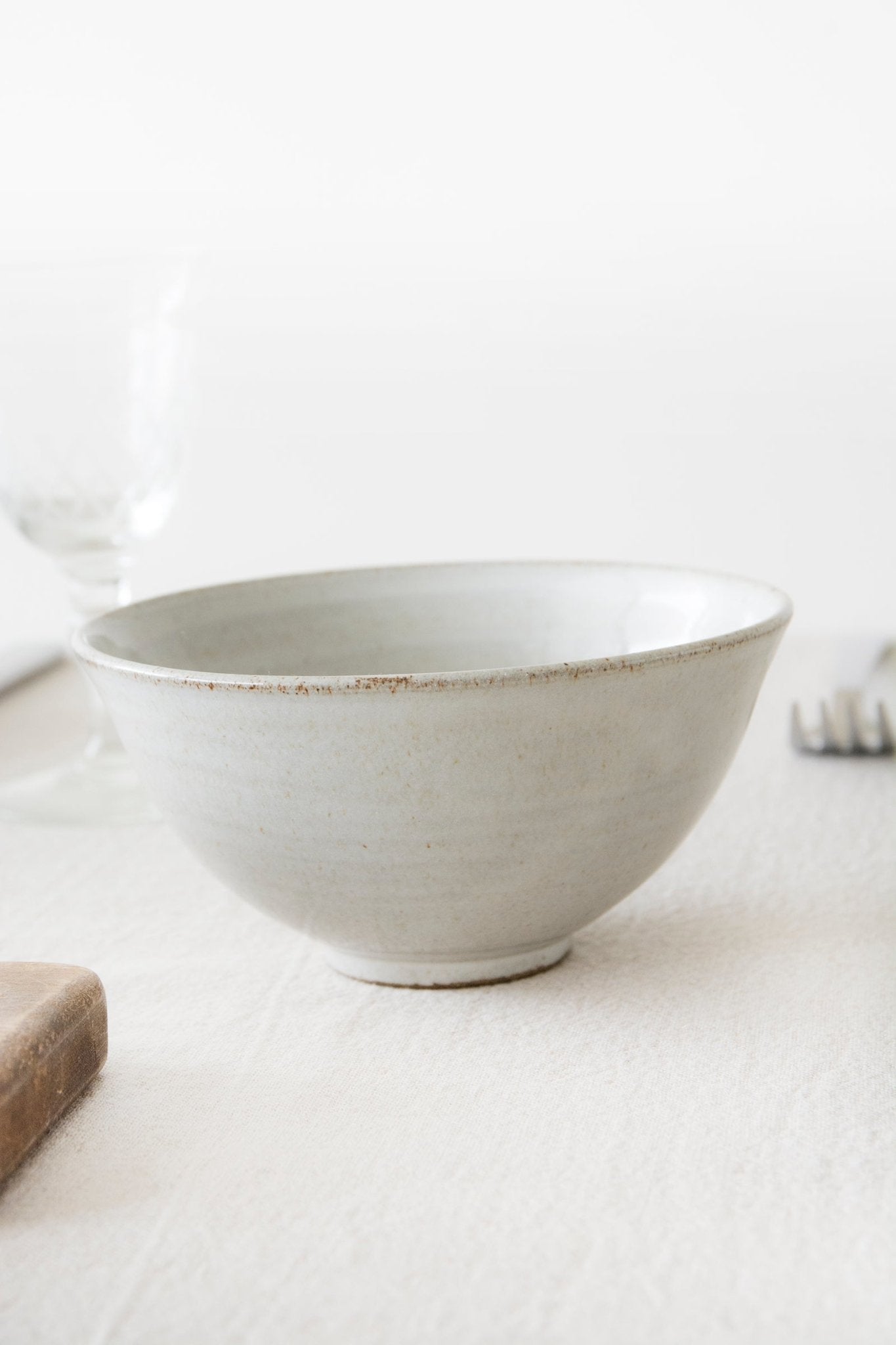 Small Light Ceramic Serving Bowls for Sides
