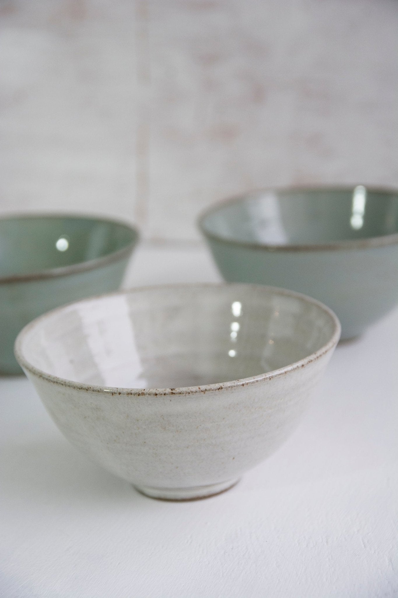 Small Light Ceramic Serving Bowls for Sides