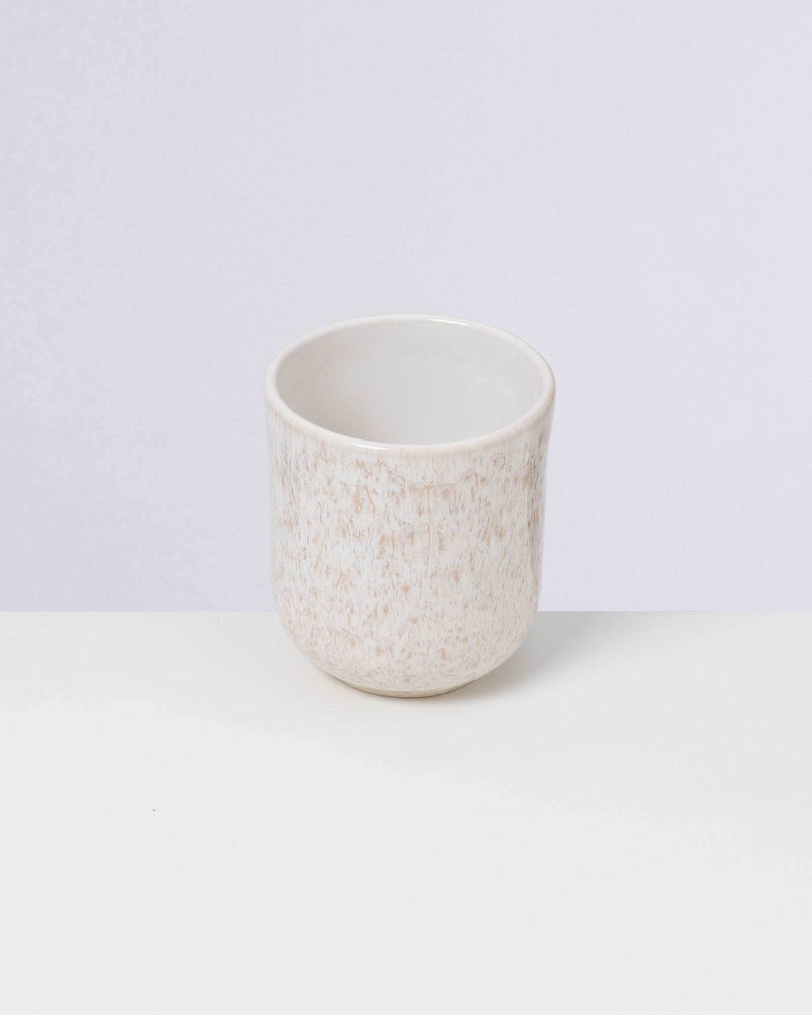 Small Sand Ceramic Cup Set of Four