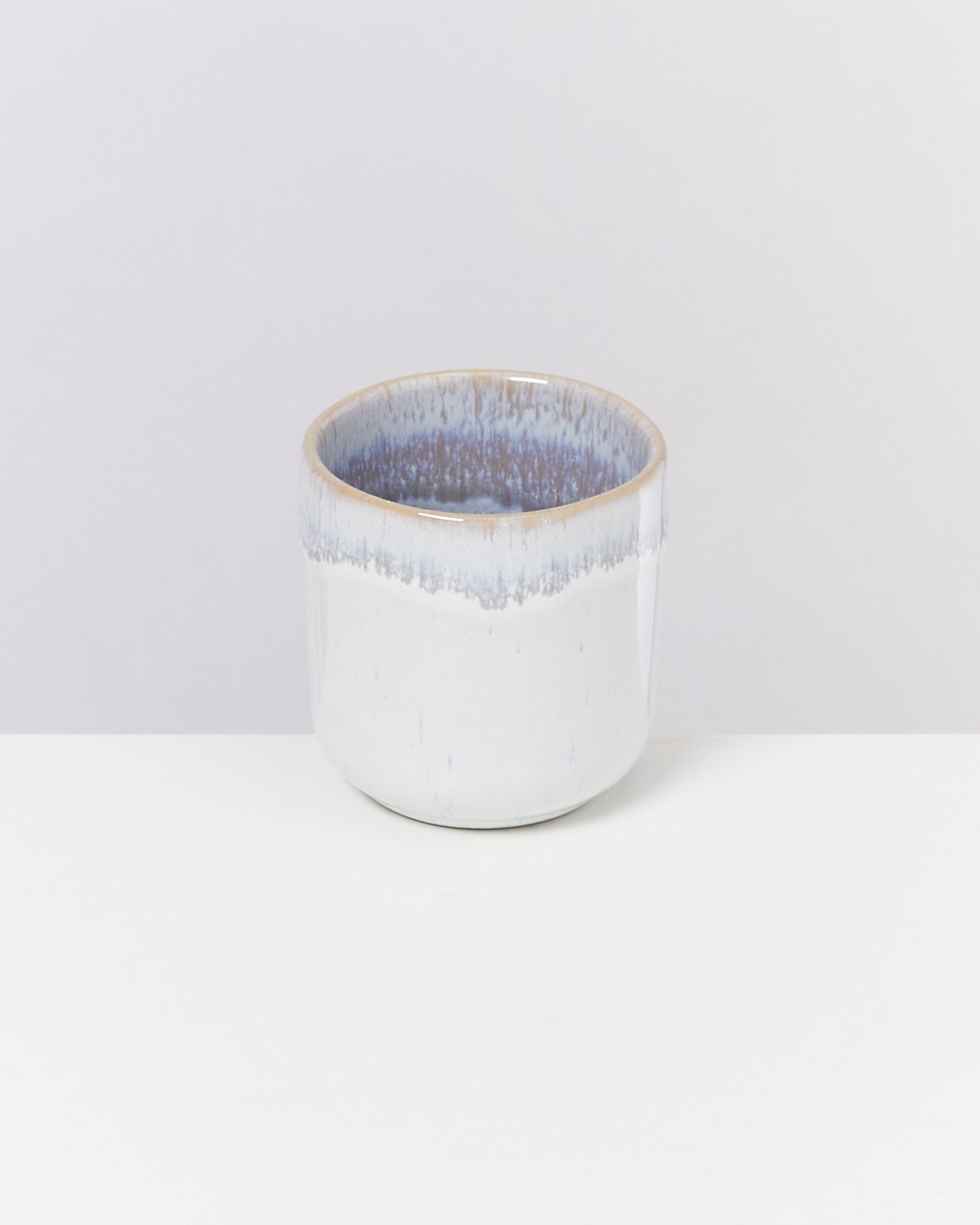 Small Stoneblue Ceramic Cup Set of Six