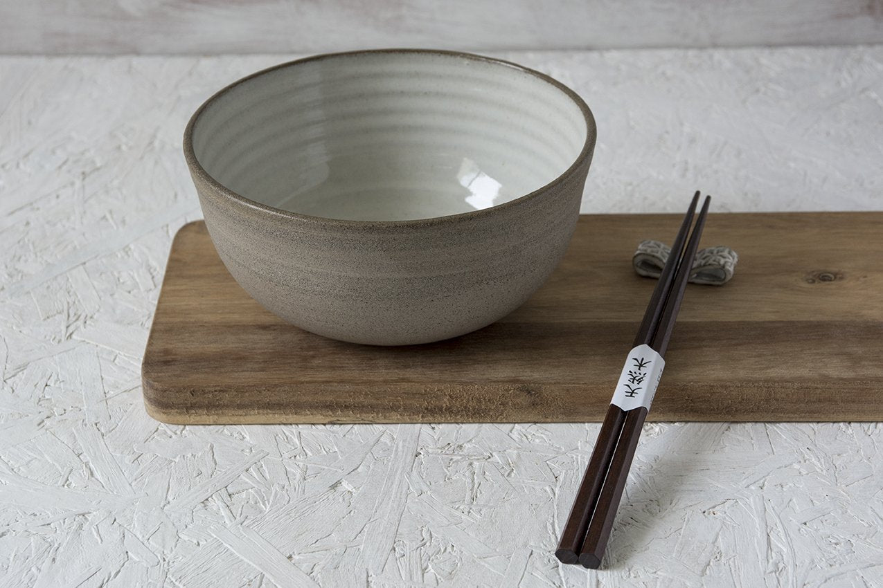 Rustic Ceramic Ramen Bowl for Noodles
