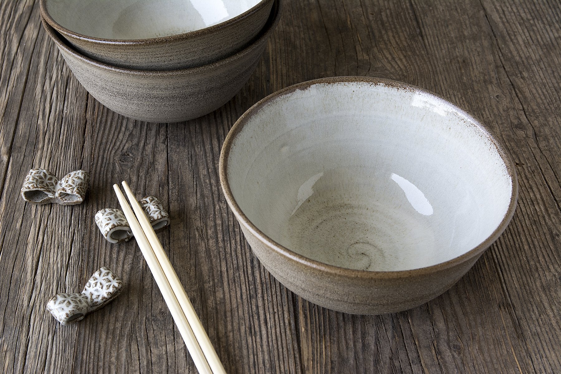 Rustic Ceramic Ramen Bowl for Noodles