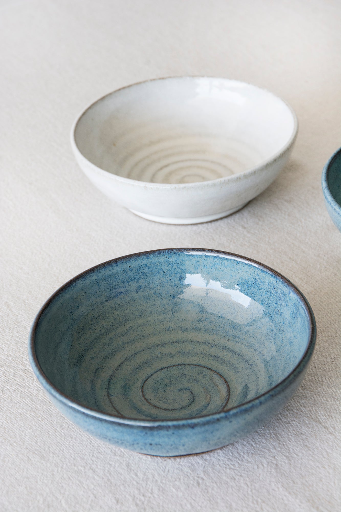 Stackable Ceramic Cereal Bowls for Daily Meals