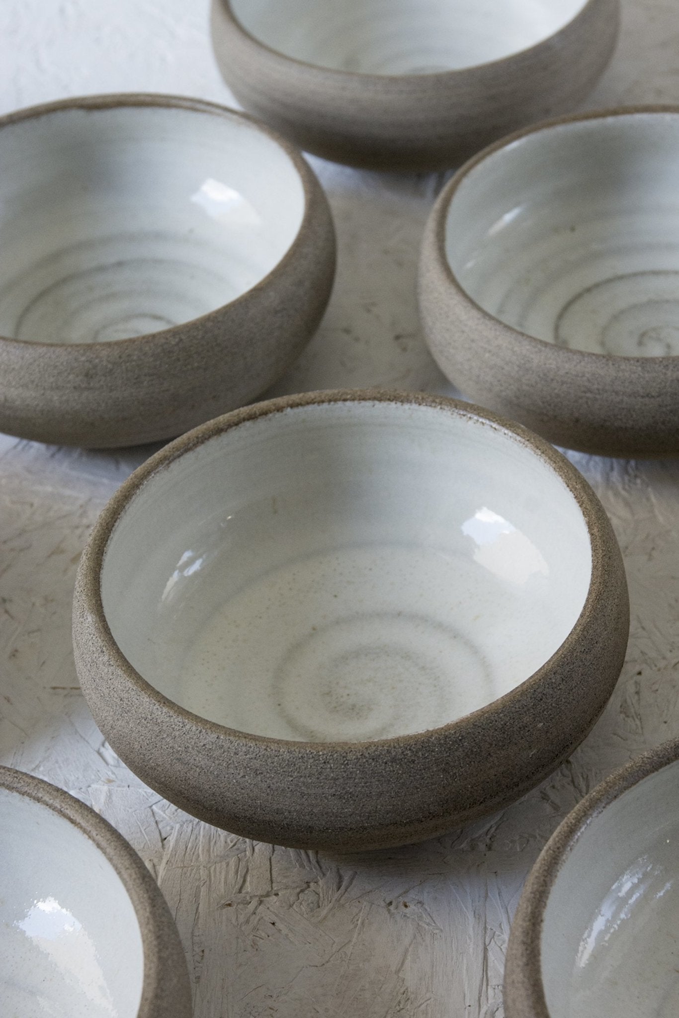 Shallow Ceramic Tapas Bowl for Small Dishes